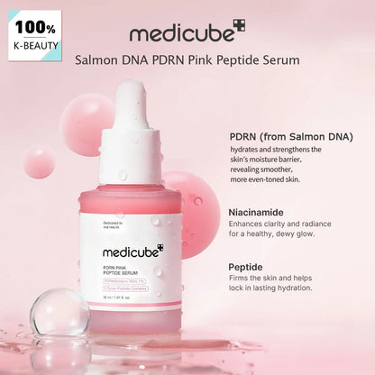 MEDICUBE🌸-  Salmon DNA Pink Peptide Serum