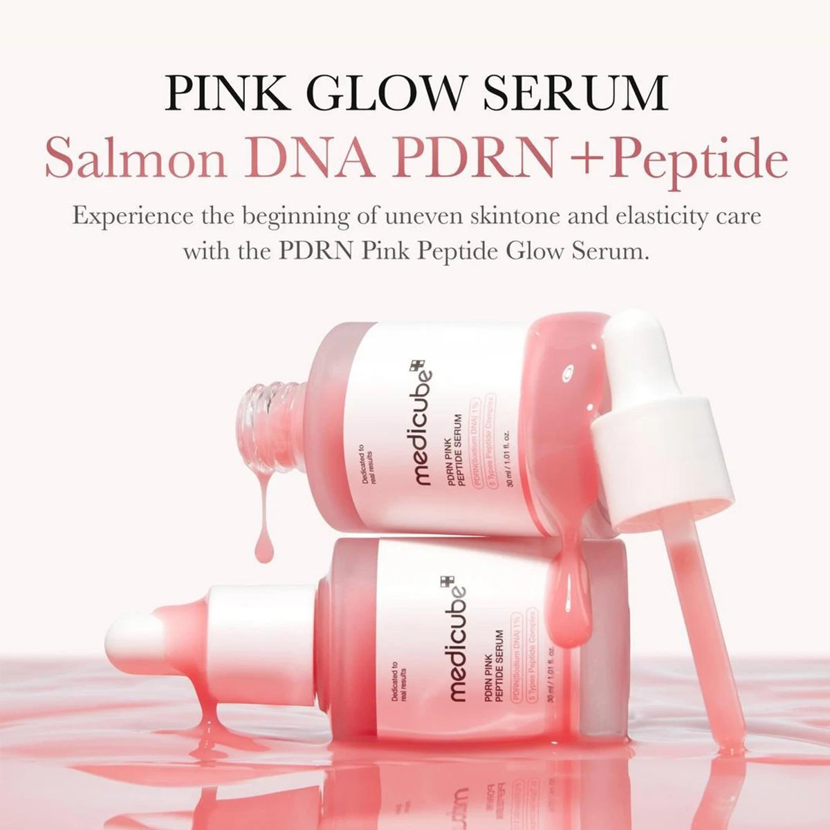 MEDICUBE🌸-  Salmon DNA Pink Peptide Serum