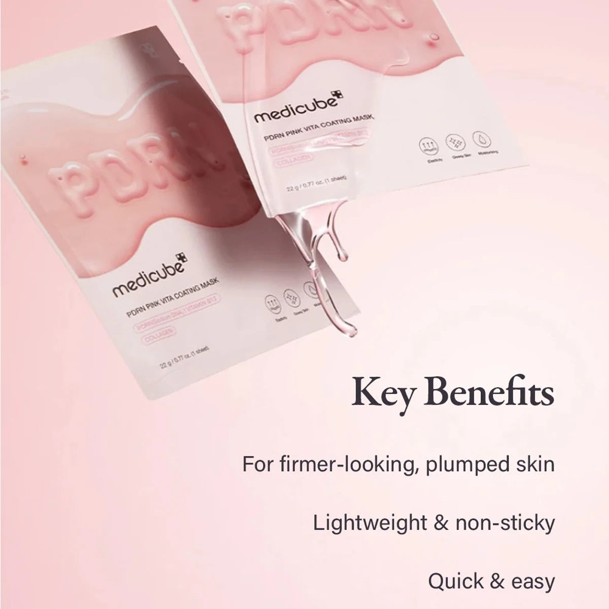 MEDICUBE🌼- Salmon PDRN Coating Sheet Mask