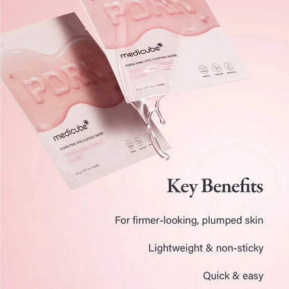 MEDICUBE🌼- Salmon PDRN Coating Sheet Mask